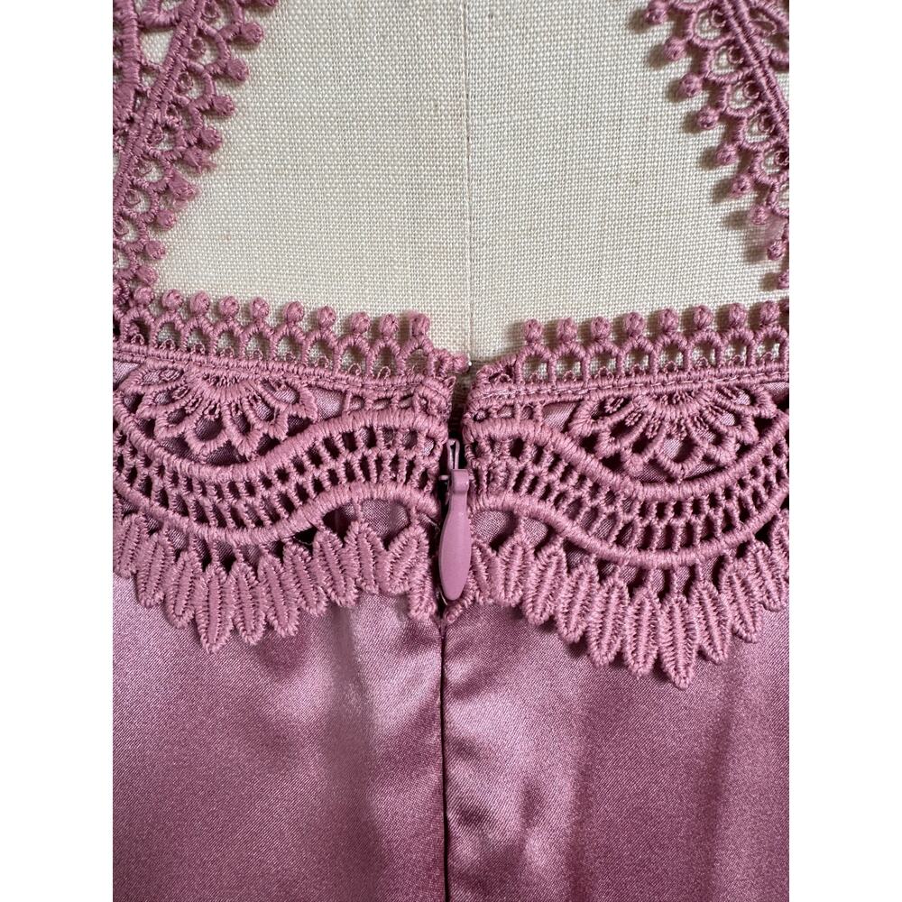 The Kooples | NWT 100% Silk and Lace Maxi Dress Size 0/XS - Picture 10 of 10